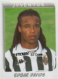Sticker Edgar Davids - Calciatori 1999-2000 n. 134 - Panini