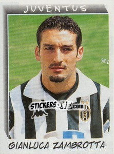 Sticker Gianluca Zambrotta - Calciatori 1999-2000 n. 138 - Panini