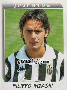 Sticker Filippo Inzaghi - Calciatori 1999-2000 - Panini