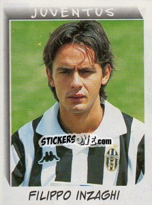 Sticker Filippo Inzaghi - Calciatori 1999-2000 n. 141 - Panini