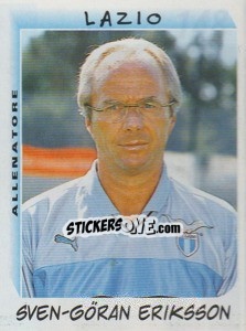 Figurina Sven-Göran Eriksson (Allenatore) - Calciatori 1999-2000 - Panini