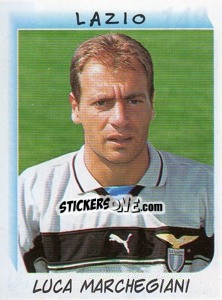 Figurina Luca Marchegiani - Calciatori 1999-2000 - Panini