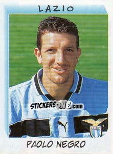 Sticker Paolo Negro - Calciatori 1999-2000 n. 150 - Panini