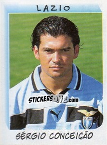Cromo Sérgio Conceição - Calciatori 1999-2000 - Panini
