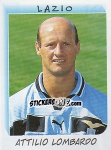 Sticker Attilio Lombardo - Calciatori 1999-2000 n. 160 - Panini