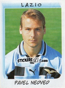 Sticker Pavel Nedved - Calciatori 1999-2000 n. 162 - Panini