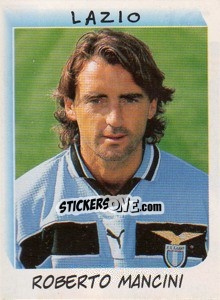Sticker Roberto Mancini - Calciatori 1999-2000 n. 165 - Panini