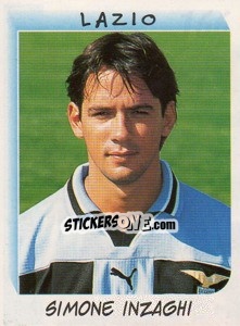 Figurina Simone Inzaghi - Calciatori 1999-2000 - Panini