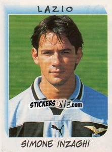 Sticker Simone Inzaghi - Calciatori 1999-2000 n. 166 - Panini