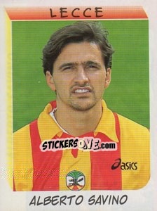 Sticker Alberto Savino - Calciatori 1999-2000 n. 177 - Panini