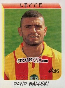 Sticker David Balleri - Calciatori 1999-2000 - Panini