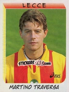 Sticker Martino Traversa - Calciatori 1999-2000 n. 180 - Panini