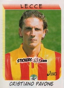 Sticker Cristiano Pavone - Calciatori 1999-2000 n. 181 - Panini