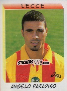 Sticker Angelo Paradiso - Calciatori 1999-2000 n. 185 - Panini