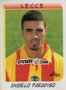 Sticker Angelo Paradiso - Calciatori 1999-2000 - Panini