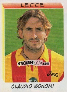 Sticker Claudio Bonomi - Calciatori 1999-2000 n. 187 - Panini