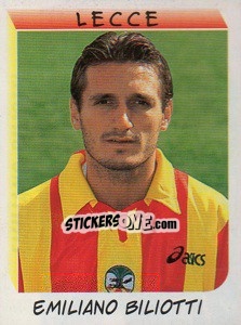Sticker Emiliano Biliotti - Calciatori 1999-2000 - Panini