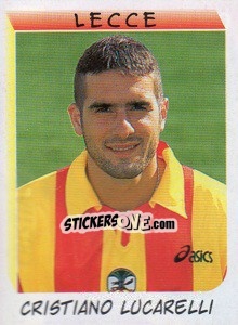 Sticker Cristiano Lucarelli - Calciatori 1999-2000 - Panini