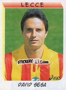 Figurina David Sesa - Calciatori 1999-2000 - Panini