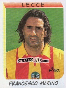 Sticker Francesco Marino - Calciatori 1999-2000 n. 191 - Panini