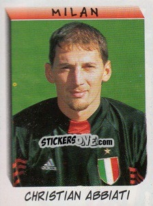 Sticker Christian Abbiati - Calciatori 1999-2000 - Panini