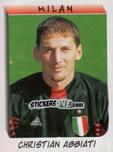 Figurina Christian Abbiati - Calciatori 1999-2000 - Panini