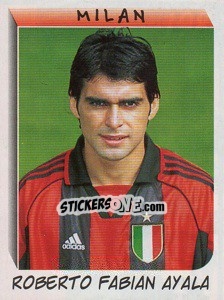 Sticker Roberto Fabian Ayala - Calciatori 1999-2000 n. 198 - Panini