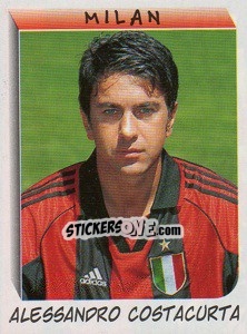 Figurina Alessandro Costacurta - Calciatori 1999-2000 - Panini