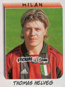 Sticker Thomas Helveg - Calciatori 1999-2000 n. 204 - Panini
