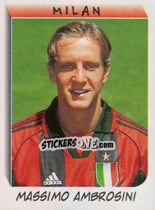 Sticker Massimo Ambrosini - Calciatori 1999-2000 - Panini