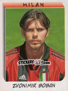 Sticker Zvonimir Boban - Calciatori 1999-2000 - Panini