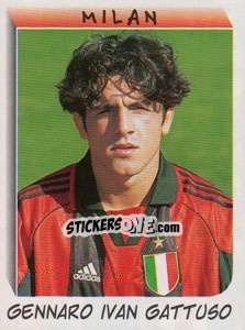Cromo Gennaro Ivan Gattuso - Calciatori 1999-2000 - Panini