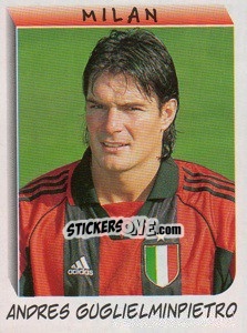 Sticker Andres Guglielminpietro - Calciatori 1999-2000 - Panini