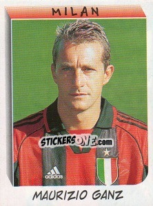 Sticker Maurizio Ganz - Calciatori 1999-2000 n. 214 - Panini