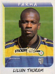 Sticker Lilian Thuram - Calciatori 1999-2000 - Panini