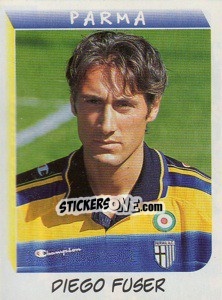 Sticker Diego Fuser - Calciatori 1999-2000 n. 229 - Panini