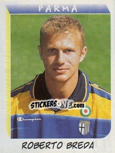 Cromo Roberto Breda - Calciatori 1999-2000 - Panini