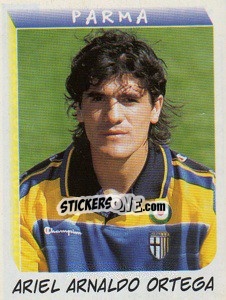 Cromo Ariel Arnaldo Ortega - Calciatori 1999-2000 - Panini
