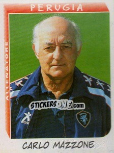 Sticker Carlo Mazzone (Allenatore) - Calciatori 1999-2000 n. 244 - Panini