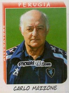 Figurina Carlo Mazzone (Allenatore) - Calciatori 1999-2000 - Panini