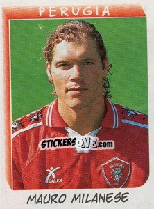 Sticker Mauro Milanese - Calciatori 1999-2000 - Panini