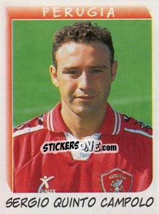 Sticker Sergio Quinto Campolo - Calciatori 1999-2000 n. 255 - Panini