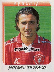 Sticker Giovanni Tedesco - Calciatori 1999-2000 n. 257 - Panini