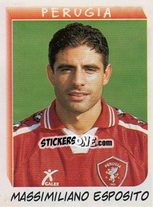 Sticker Massimiliano Esposito - Calciatori 1999-2000 n. 259 - Panini