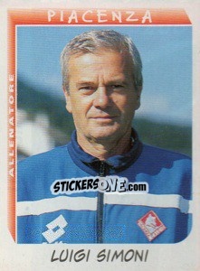 Sticker Luigi Simoni (Allenatore) - Calciatori 1999-2000 n. 268 - Panini
