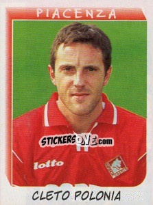 Sticker Cleto Polonia - Calciatori 1999-2000 n. 270 - Panini