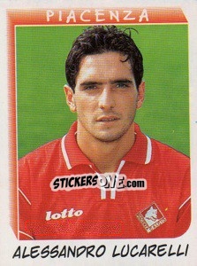 Cromo Alessandro Lucarelli - Calciatori 1999-2000 - Panini