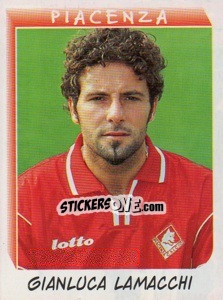 Sticker Gianluca Lamacchi - Calciatori 1999-2000 n. 275 - Panini