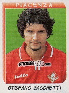 Sticker Stefano Sacchetti - Calciatori 1999-2000 - Panini