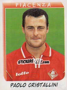 Sticker Paolo Cristallini - Calciatori 1999-2000 n. 277 - Panini